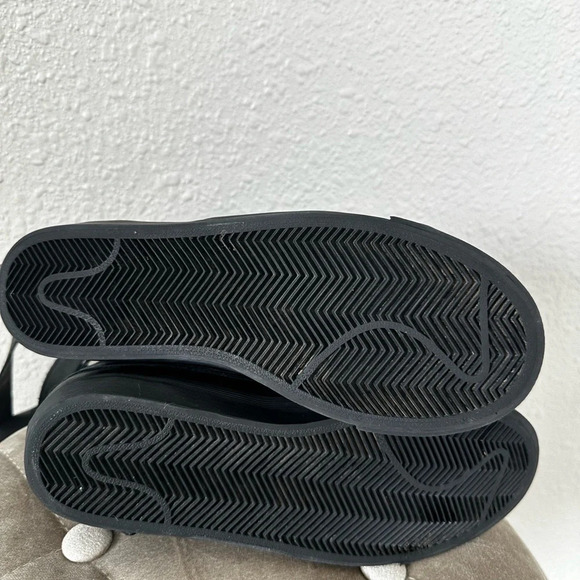 Nike Blazer Twist Mid Trainers Leather Black Size 7 - Picture 9 of 10